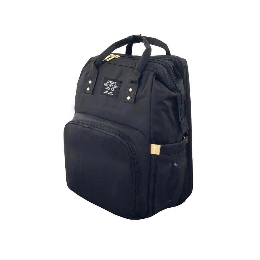 Parenting on the Go: Waterproof Folding Crib Backpack – Unisex, Stylish, and Practical!