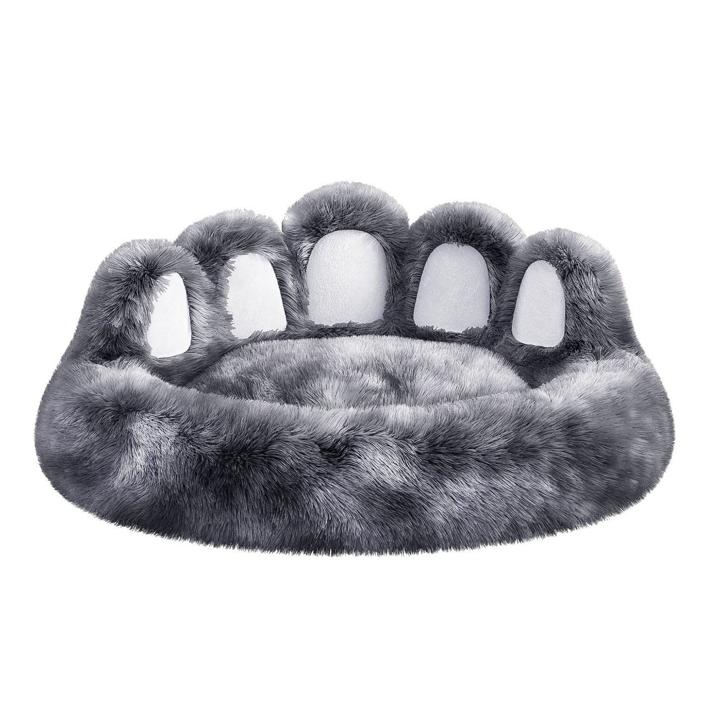 Adorable Bear Paw Dog & Cat Bed – Cozy Plush Comfort for Small & Medium Pets!