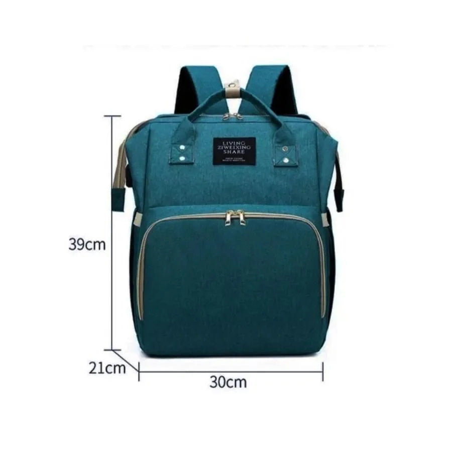 Parenting on the Go: Waterproof Folding Crib Backpack – Unisex, Stylish, and Practical!