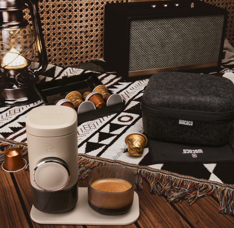 Portable Capsule Coffee Machine Manual Pressure