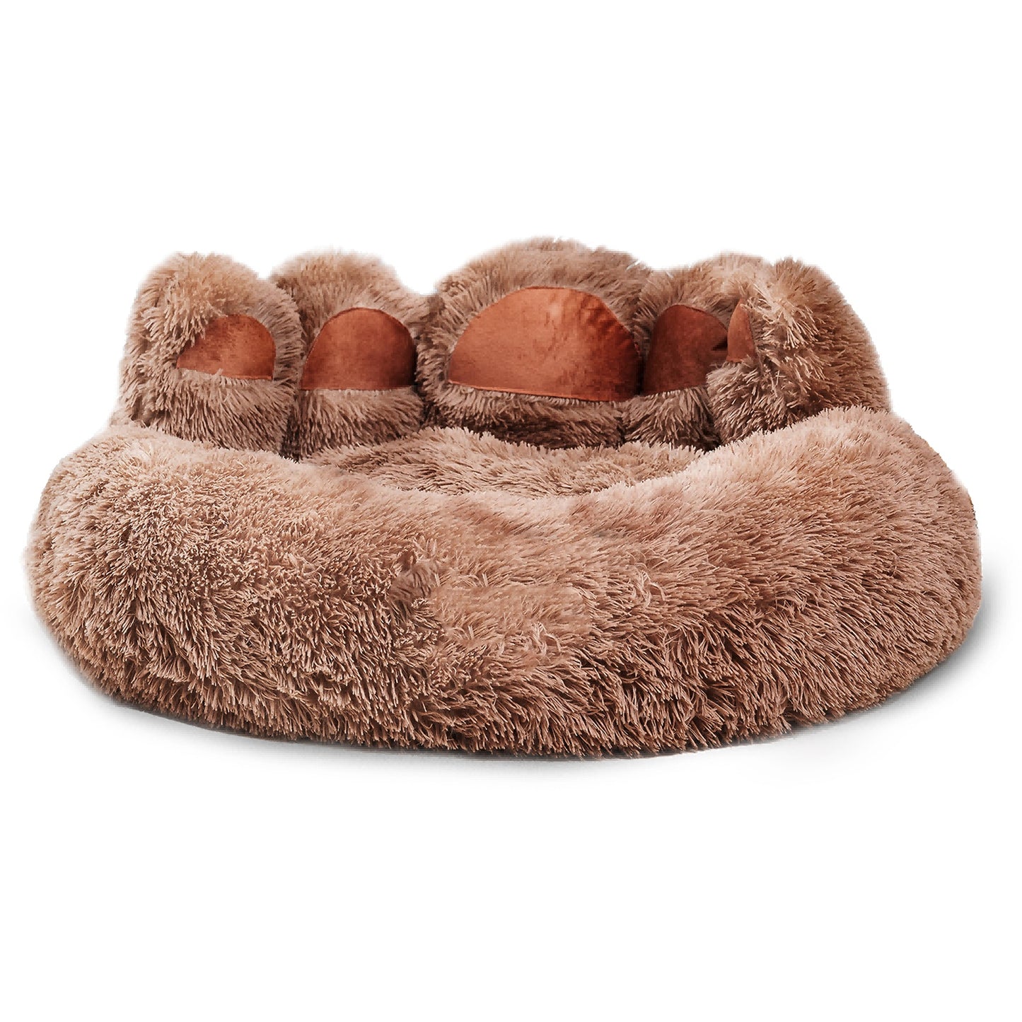Adorable Bear Paw Dog & Cat Bed – Cozy Plush Comfort for Small & Medium Pets!