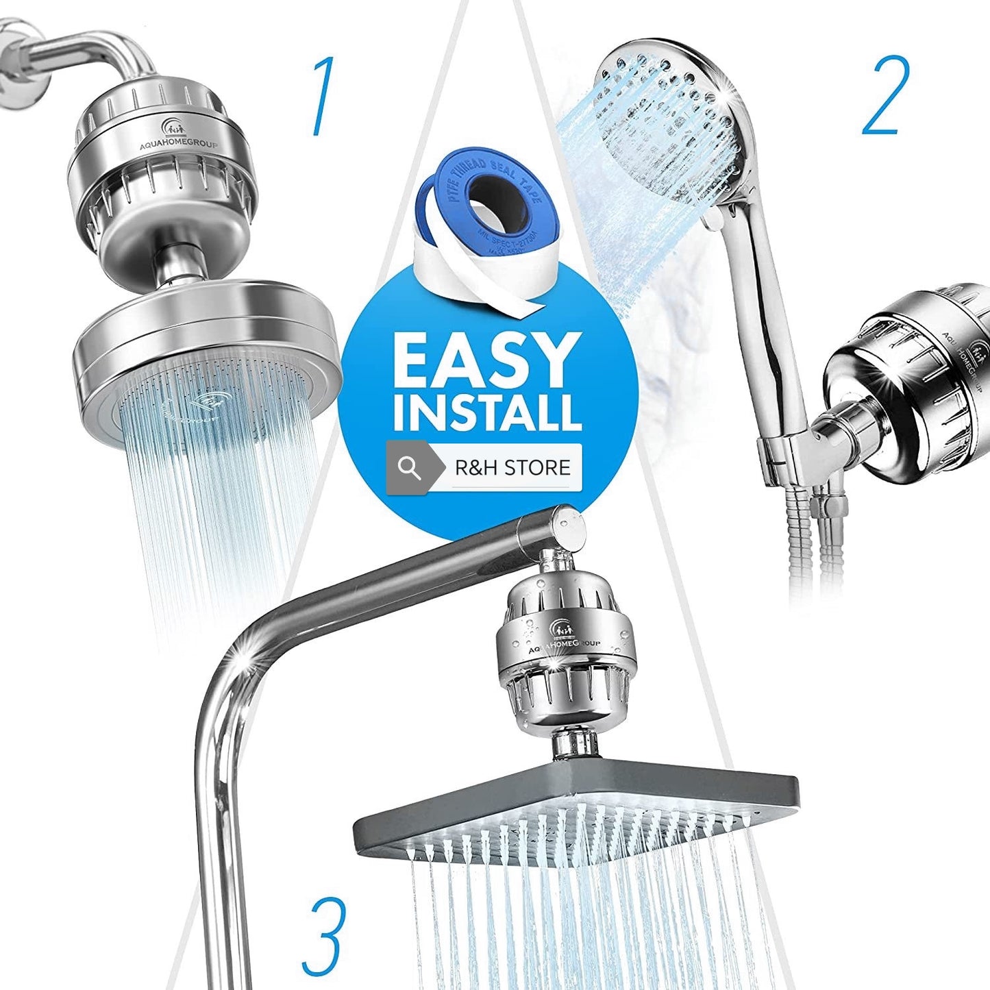 R&H STORE 25-Stage Shower Filter. Enjoy 40% DISCOUNT ON Shower Filter Luxury Wellness + FREE SHIPPING + FREE INSTALLATION + 24H DELIVERY (Valid until  July 31st). YALLA!
